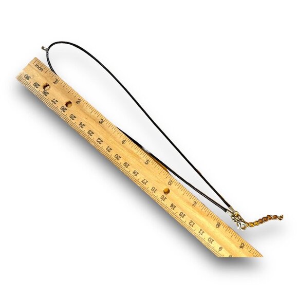 Natural Amethyst Quartz Necklace Pendant Raw Spiritual Balance Calming NWOT - Picture 9 of 11